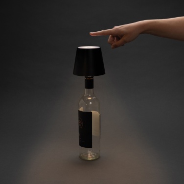 Logo trade business gift photo of: BottleGlow RCS recycled plastic bottle lamp
